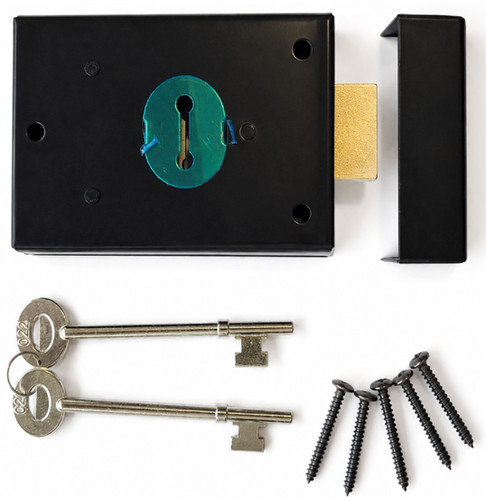 Rim dead lock - lock, black