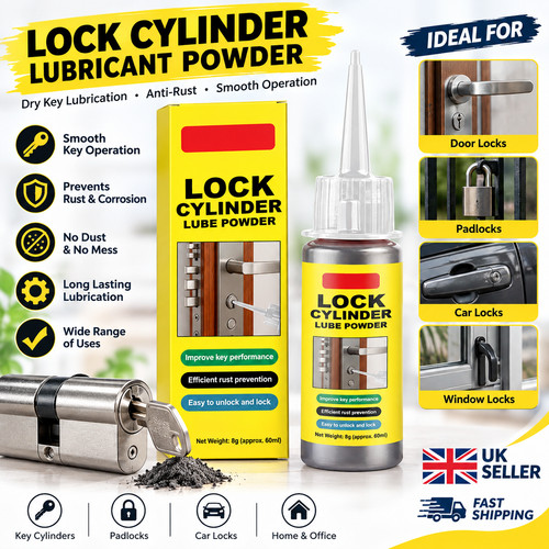 Graphite lock cylinder - graphite,