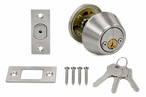 Double cylinder deadbolt - double,