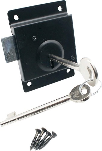 Shed door press - press, lock