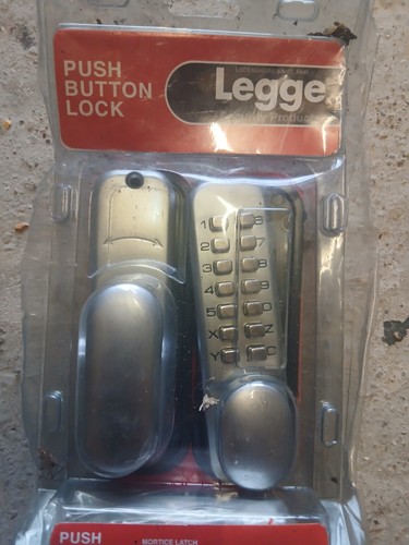 Legge push button - legge, lock