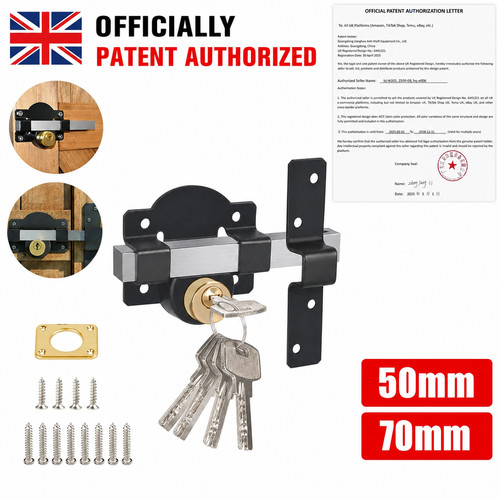 Long throw gate lock - mm,