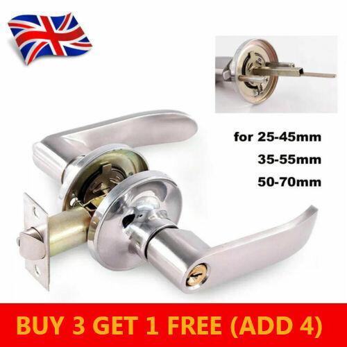 Three handle door lock - door,