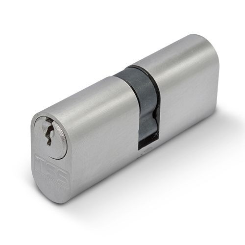 70mm oval door lock - oval, double