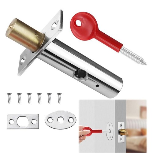 Internal door lock with star - with,