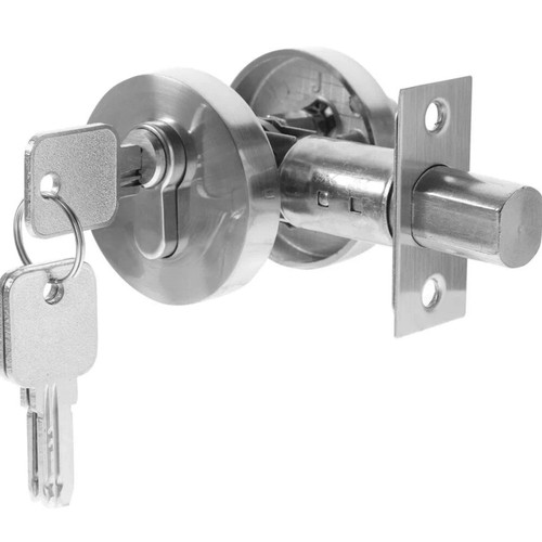 Home single deadbolt door - home, lock