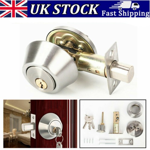 Single cylinder deadbolt dead - single,