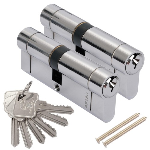 Keyed alike pair euro cylinder - keyed,