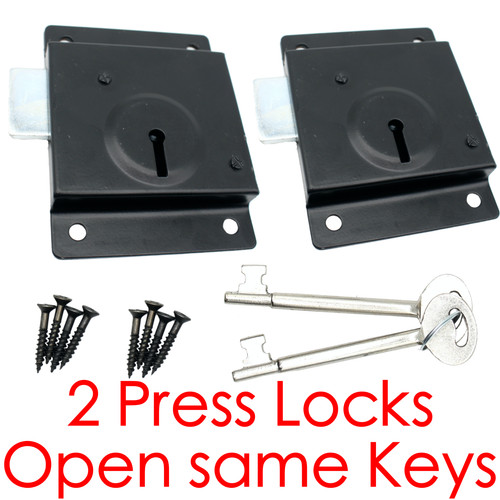 Press locks same - locks,