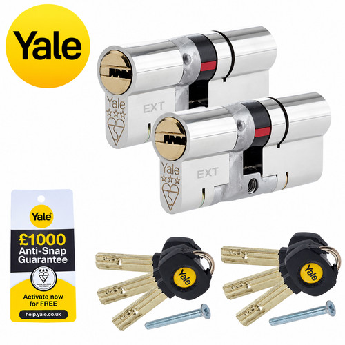 Yale keyed alike upvc door - keyed,