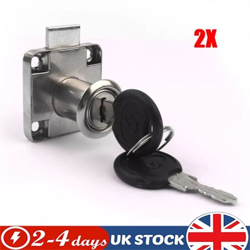 Cam lock silver door - 2x,