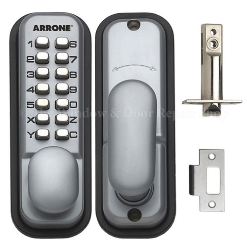 Hoppe push button mechanical - push,